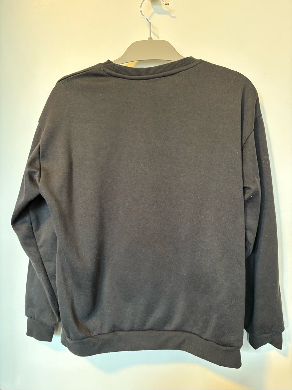 Carlos Santana Black Crewneck with Neon Pink & Yellow Graphic - Picture 4 of 4